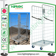 Grocery Hanging Metal Laundry Cart with Wheels